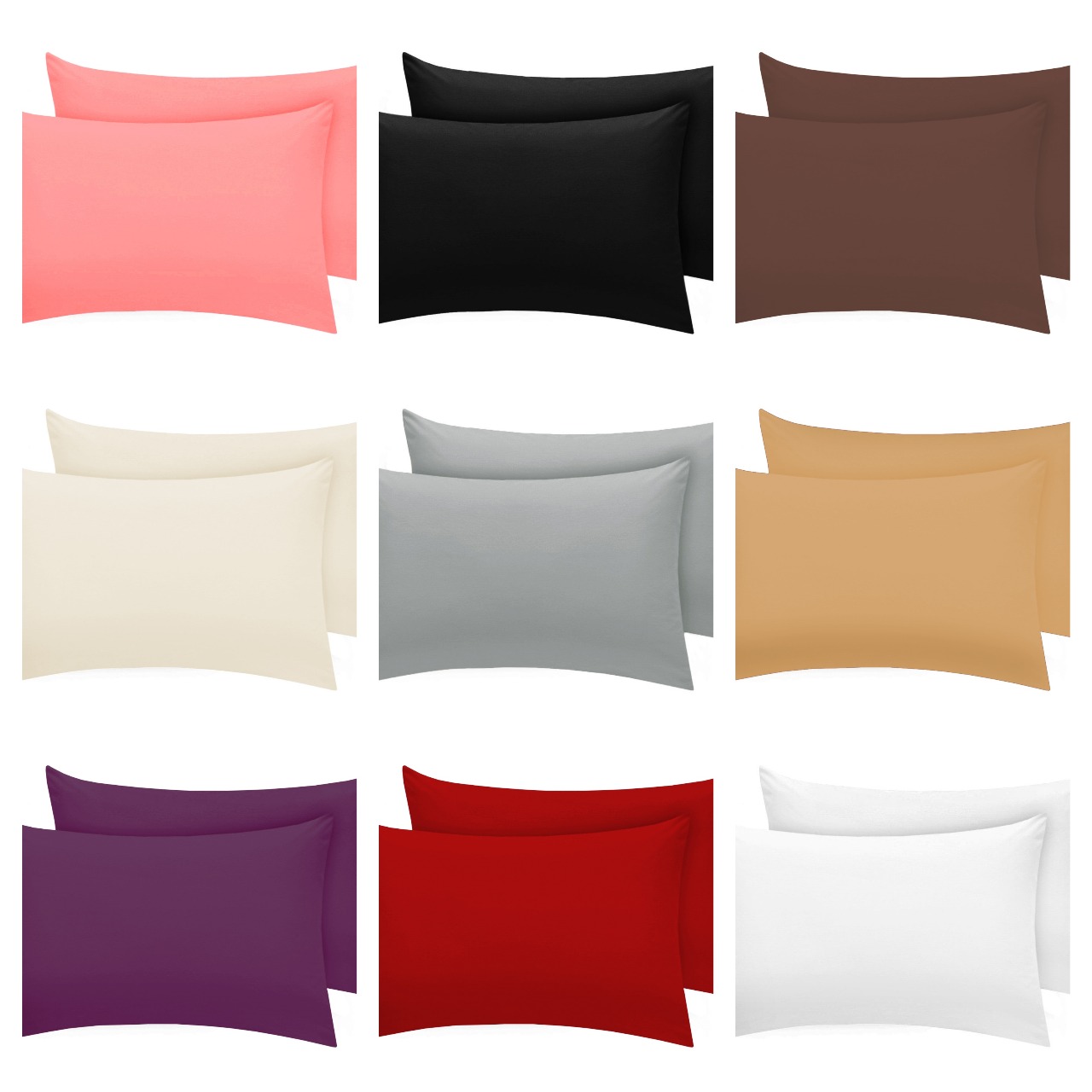 Enjoy everyday comfort with our Housewife Pillowcase Pair. Crafted from a soft and durable polycotton Pillowcase for uk