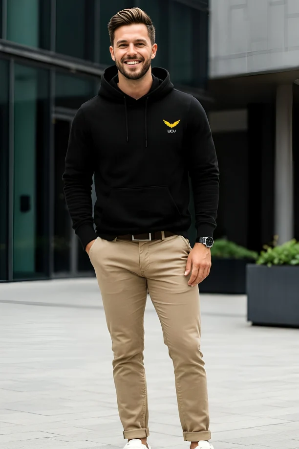 Men’s Hoodie – 100% Premium Quality Cotton | Stylish & Comfortable UK - Image 6