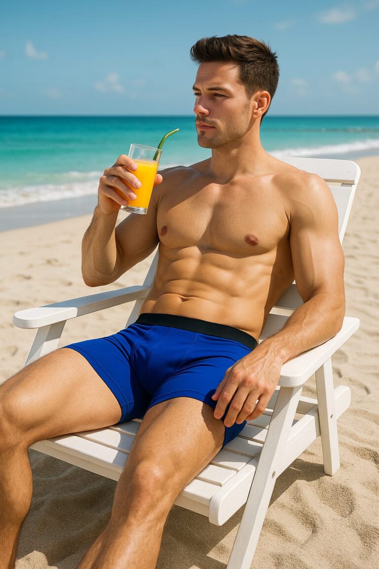 Men’s Boxers Pack of 3 – Black & Blue 100% Cotton Underwear UK - Image 3