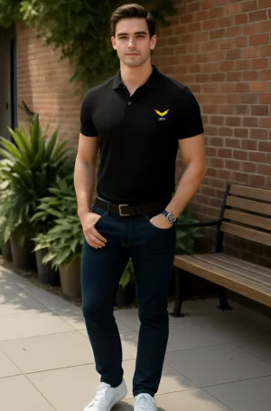 Men’s Polo Shirt – 100% Premium Quality Cotton | Stylish Casual Wear UK