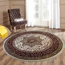 R O M E Round Luxury Soft Shaggy Rug | Modern Circular Carpet for Living Room, Bedroom & Lounge Décor - Image 9