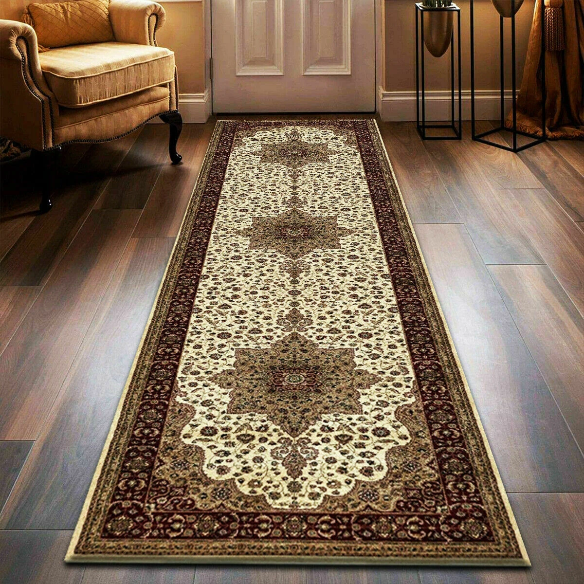 Modern Large Traditional Area Rugs Bedroom Living Room Hallway Runners Door Mats - Image 5