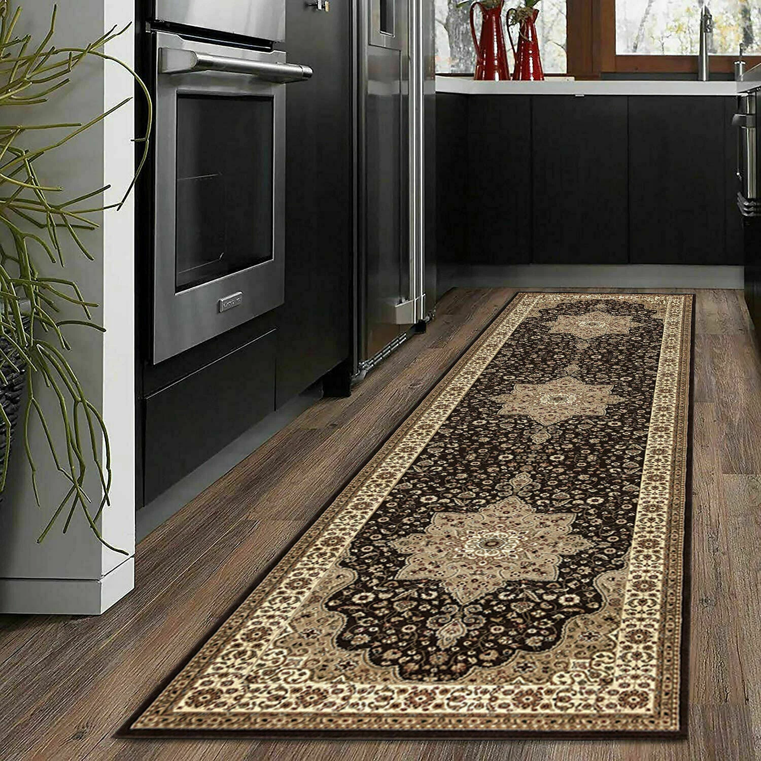 Modern Large Traditional Area Rugs Bedroom Living Room Hallway Runners Door Mats - Image 4