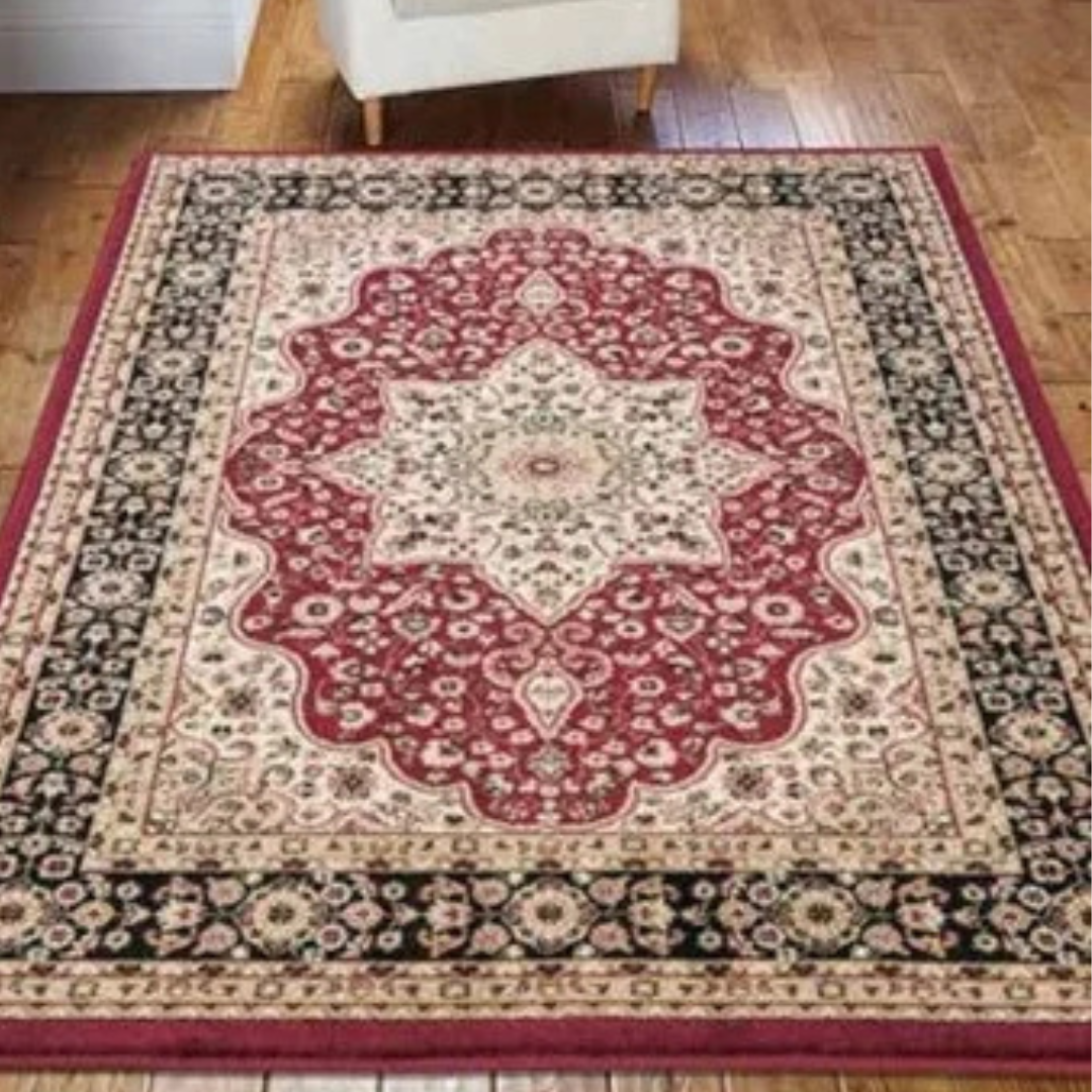 R O M E Luxury Soft Shaggy Rug | Modern Circular Carpet for Living Room, Bedroom & Lounge Décor